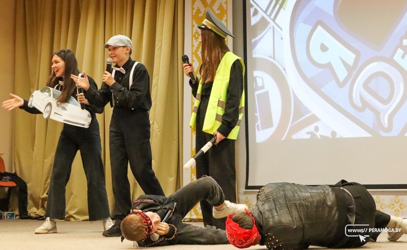 Юные и находчивые вилейчане примут участие в зональных играх КВН ЮИД