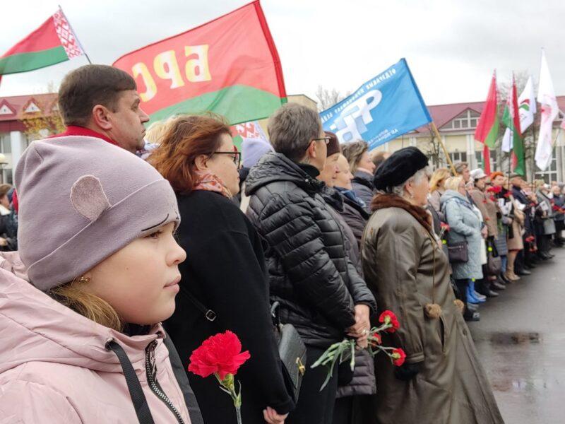 7 ноября в Вилейке состоится митинг, посвященный Дню Октябрьской революции