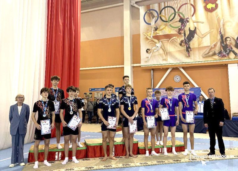 Вилейские акробаты вновь пополнили копилку медалями