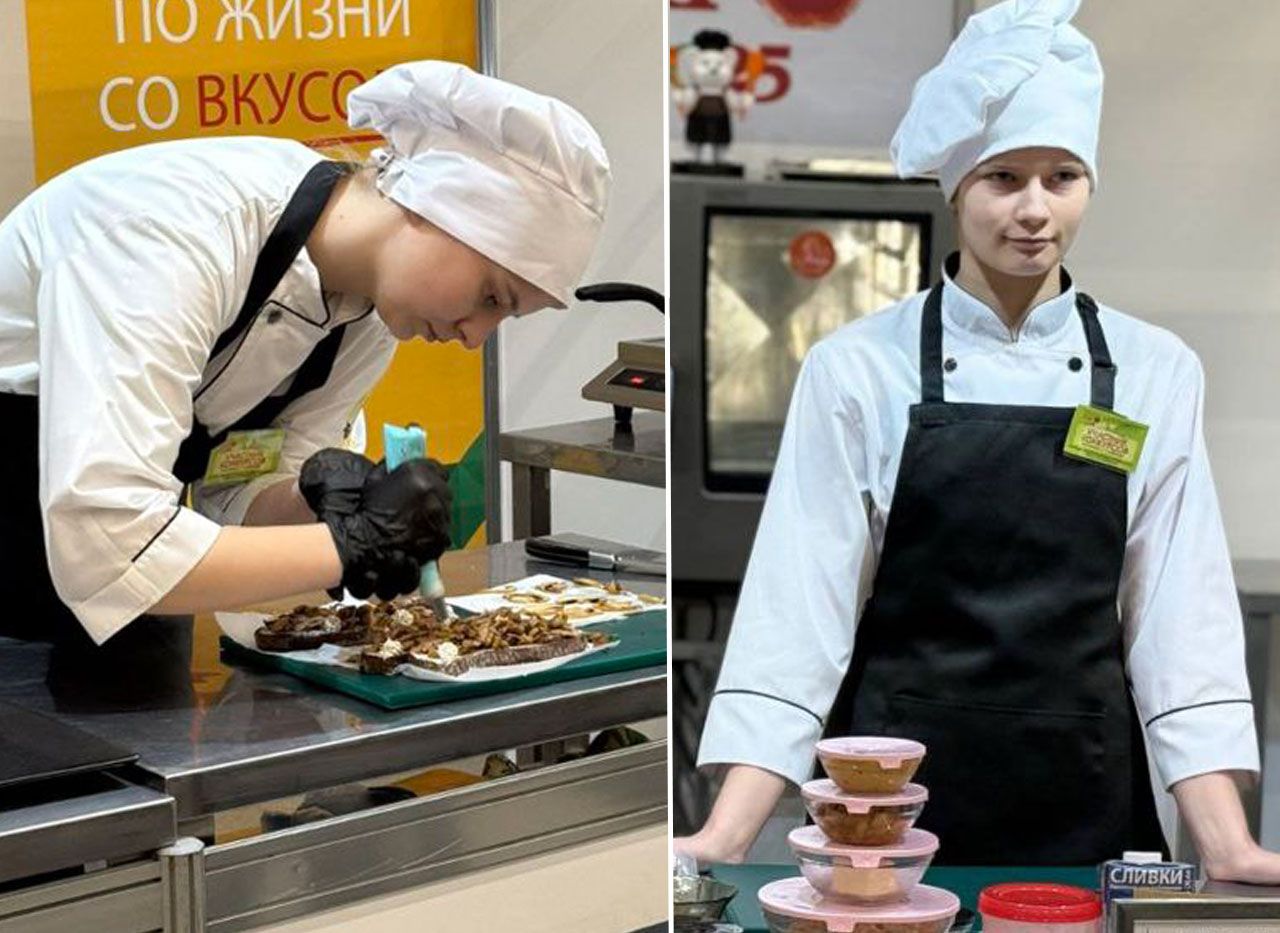 Оленина с перлотто, луста с уткой конфи. Вилейский колледж соревнуется в кулинарном мастерстве на «Продэкспо»