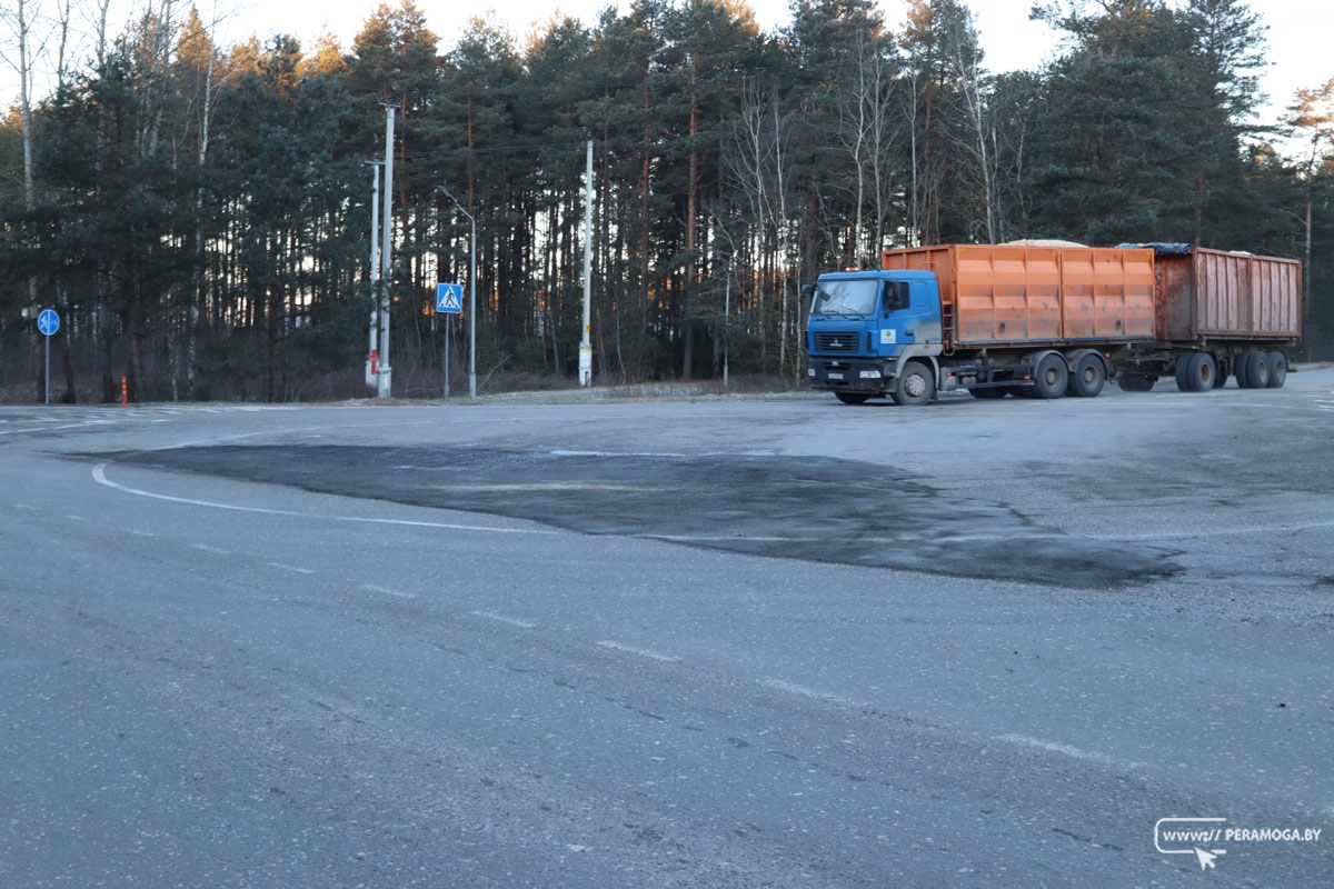На перекрестке Маковье-Порса в Вилейке планируют сделать круговое движение
