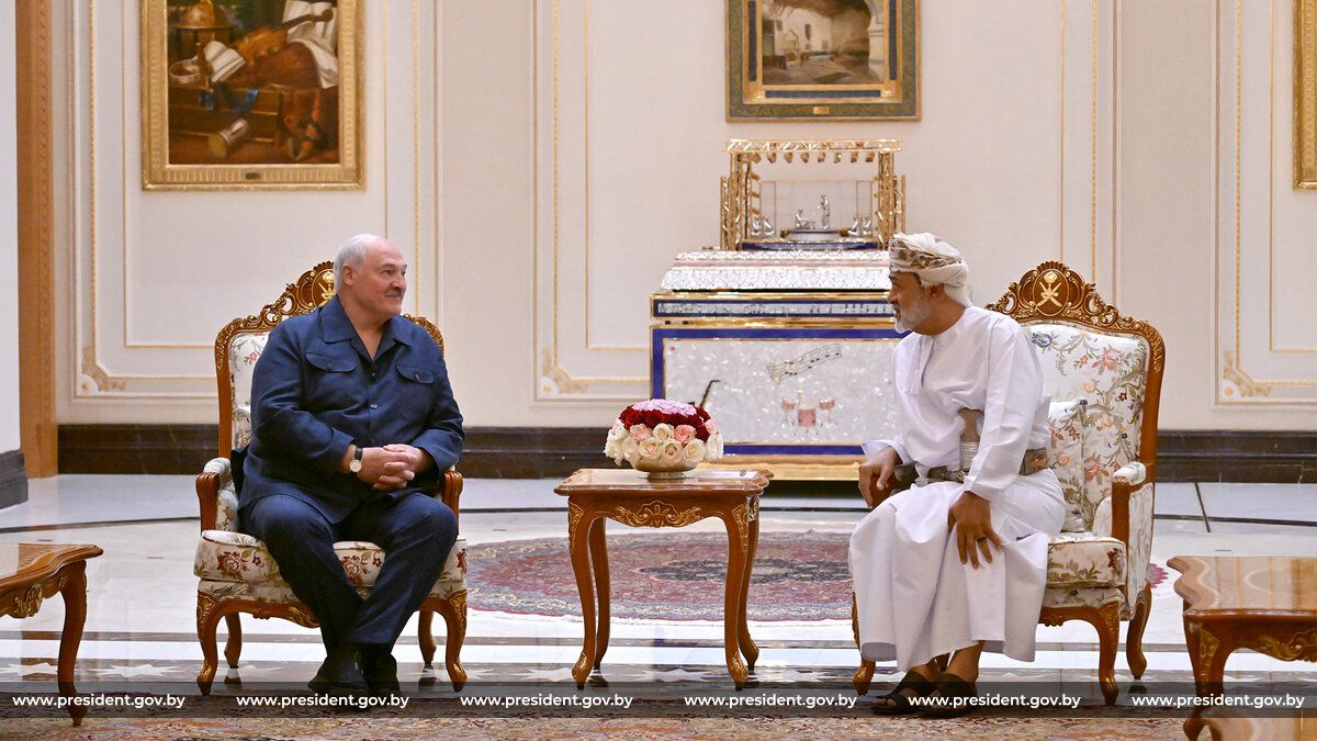 Встреча с Султаном Омана Хайсамом бен Тареком Аль Саидом Встреча с Султаном Омана Хайсамом бен Тареком Аль Саидом