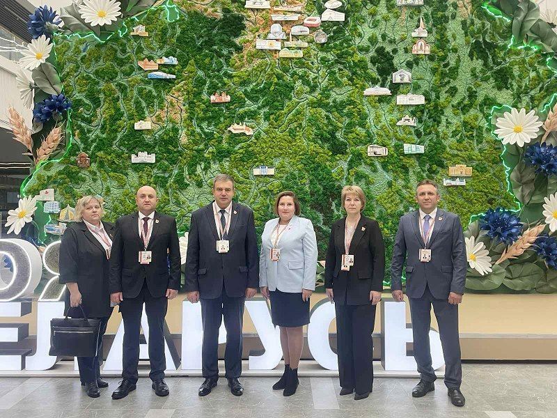 Первый пункт программы для делегатов ВНС – выставка достижений республики "Моя Беларусь"