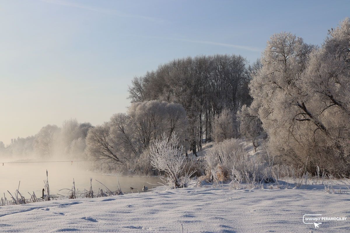 Небольшой снег и до -24°С ожидается в Беларуси 22 января
