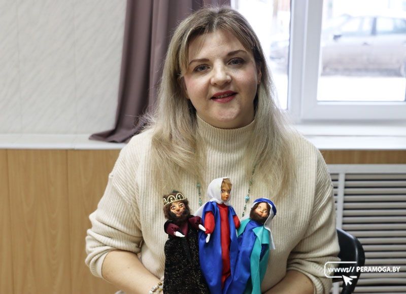 Вилейчанка Надежда Осадник променяла медицину на магию батлейки