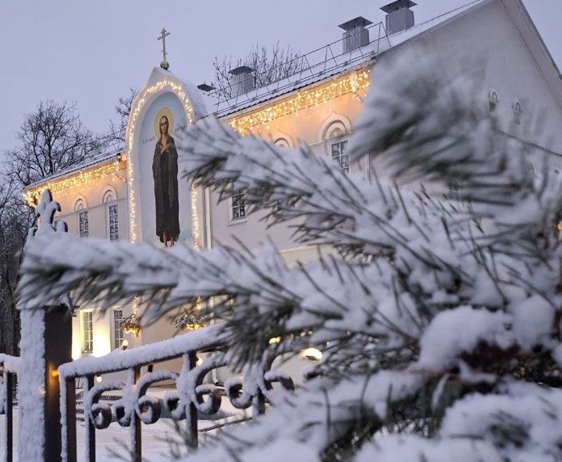 Расписание Богослужений на Крещение Господне в храме преподобной Марии Египетской в Вилейке