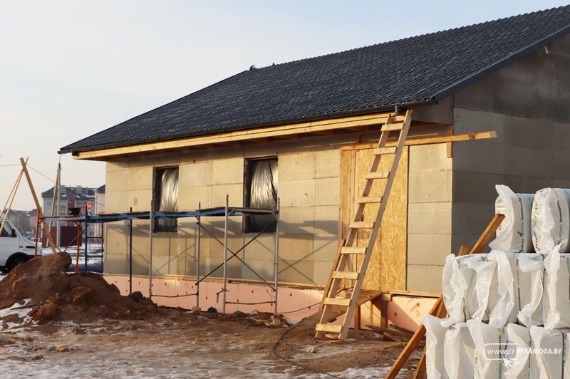 В 2025 году в Вилейском районе ввели в эксплуатацию 27,5 тыс. квадратных метров общей площади жилья