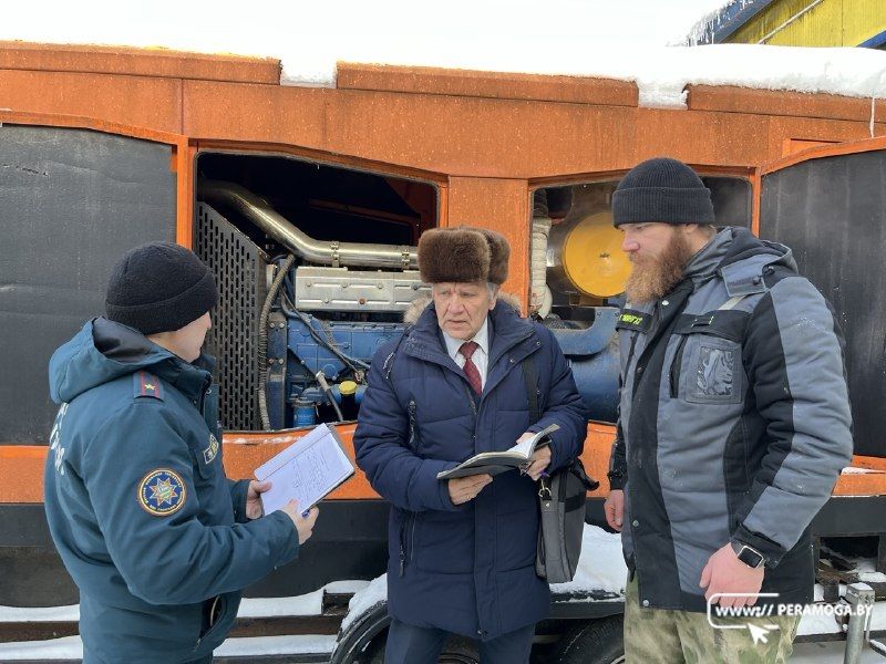 Энергия под контролем: в Вилейском районе проверили готовность автономных источников электроснабжения на сельхозобъектах