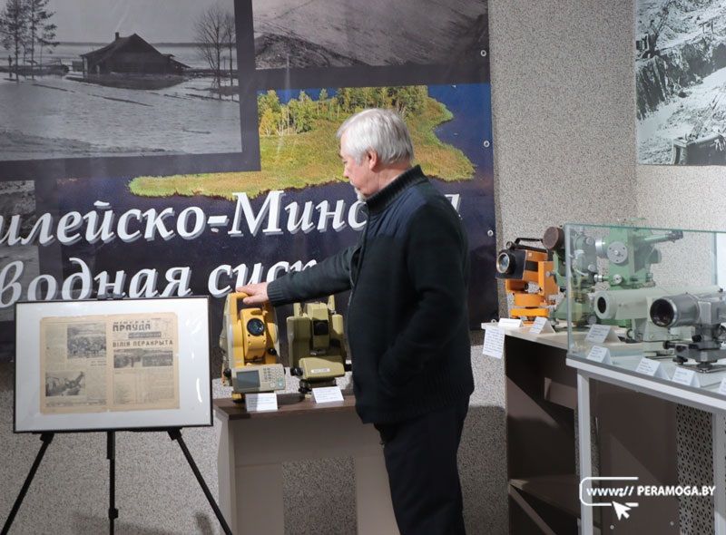 Увидеть, как строилась Вилейско-Минская водная система, можно в выставочном зале