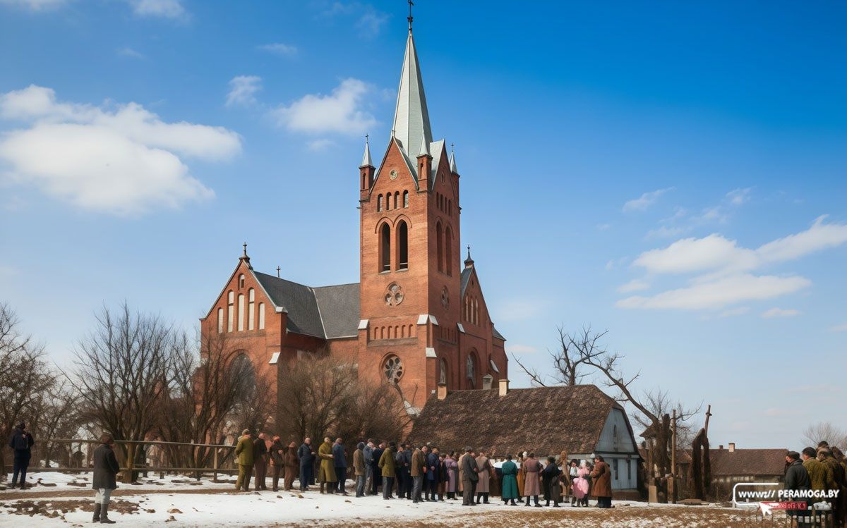 Вілейка вачыма штучнага інтэлекту: расфарбавалі старыя фотаздымкі