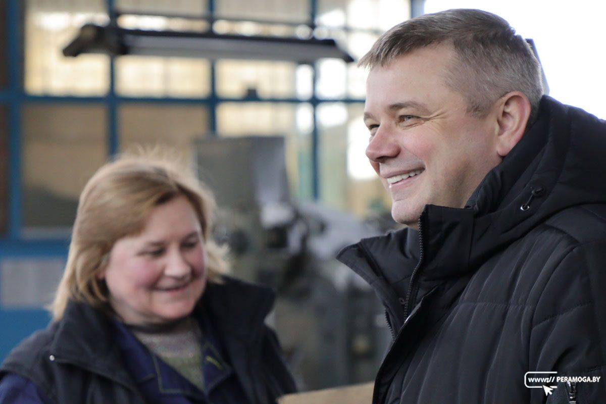 Рабочая поездка и приём граждан: Министр промышленности Республики Беларусь Андрей Кузнецов в Вилейке