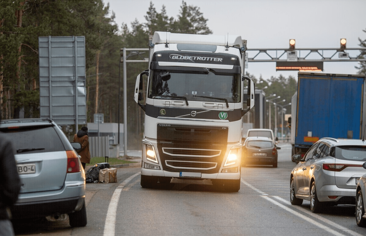 Водитель эстонской фирмы-перевозчика привлечен к ответственности за нарушение правил международных перевозок