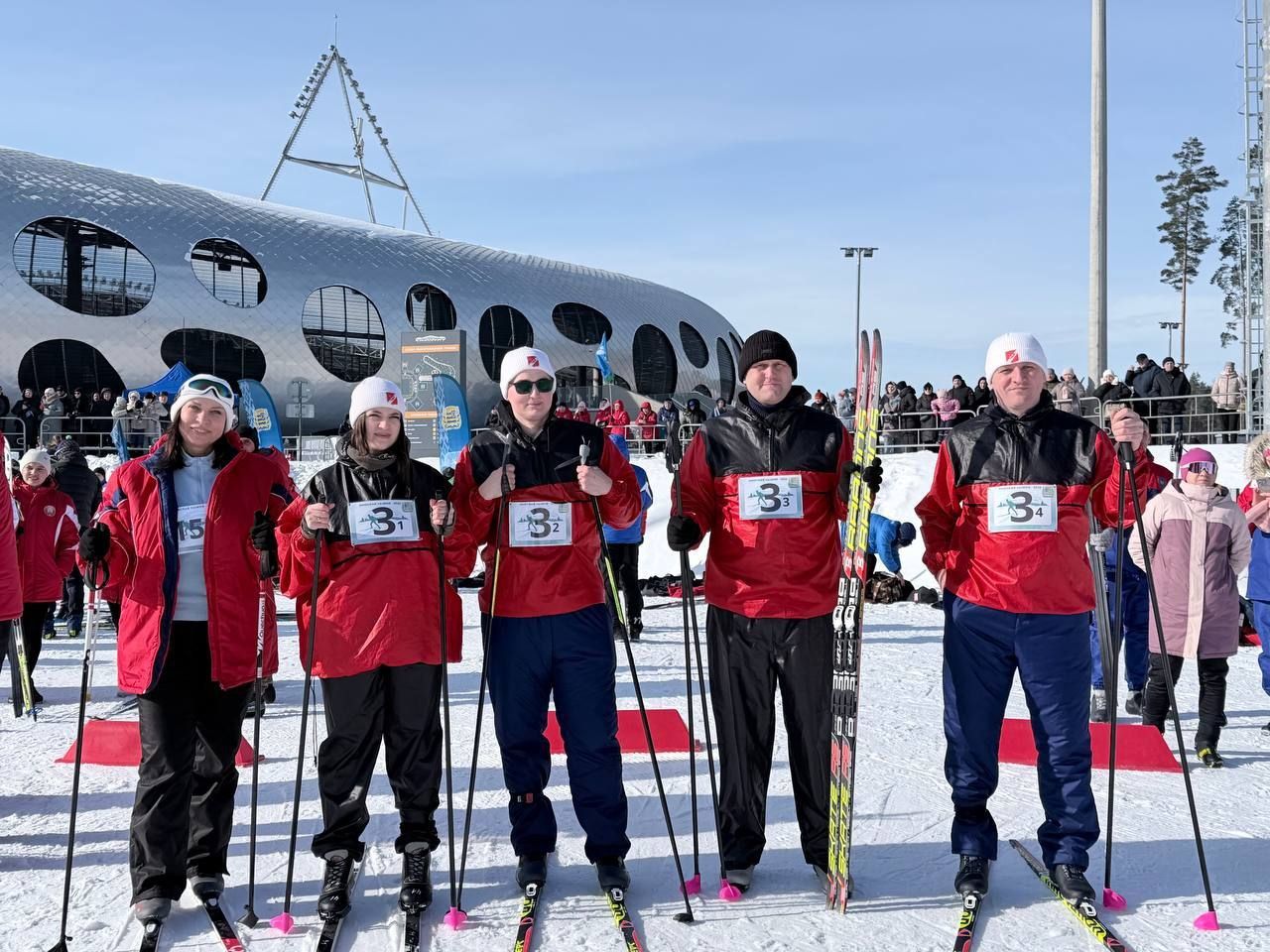 "Минская лыжня-2026": 23 команды, 500 спортсменов-любителей и "адреналиновые" старты вилейчан