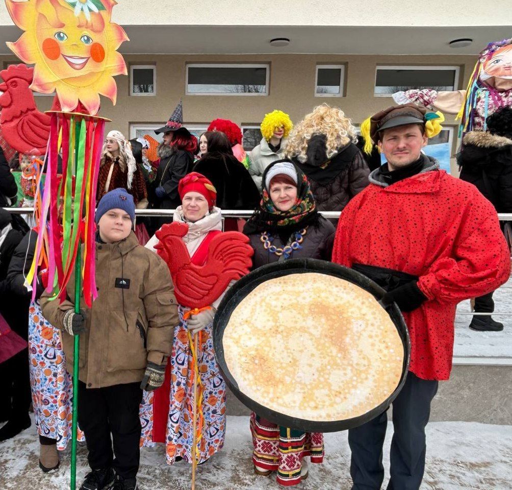 В объективе -- Масленица по-вилейски