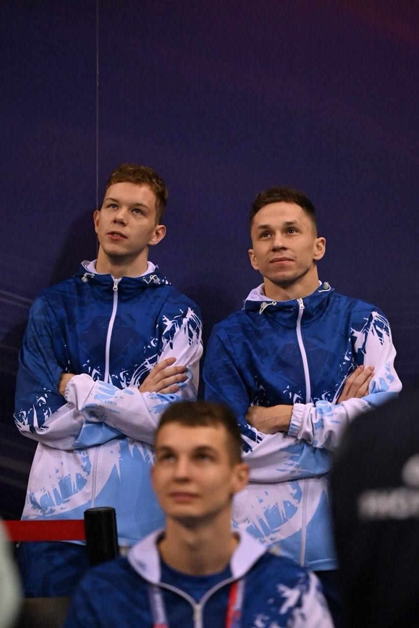 Иван Литвинович и Андрей Буйлов победили в синхронных прыжках на первом этапе Кубка мира в Баку