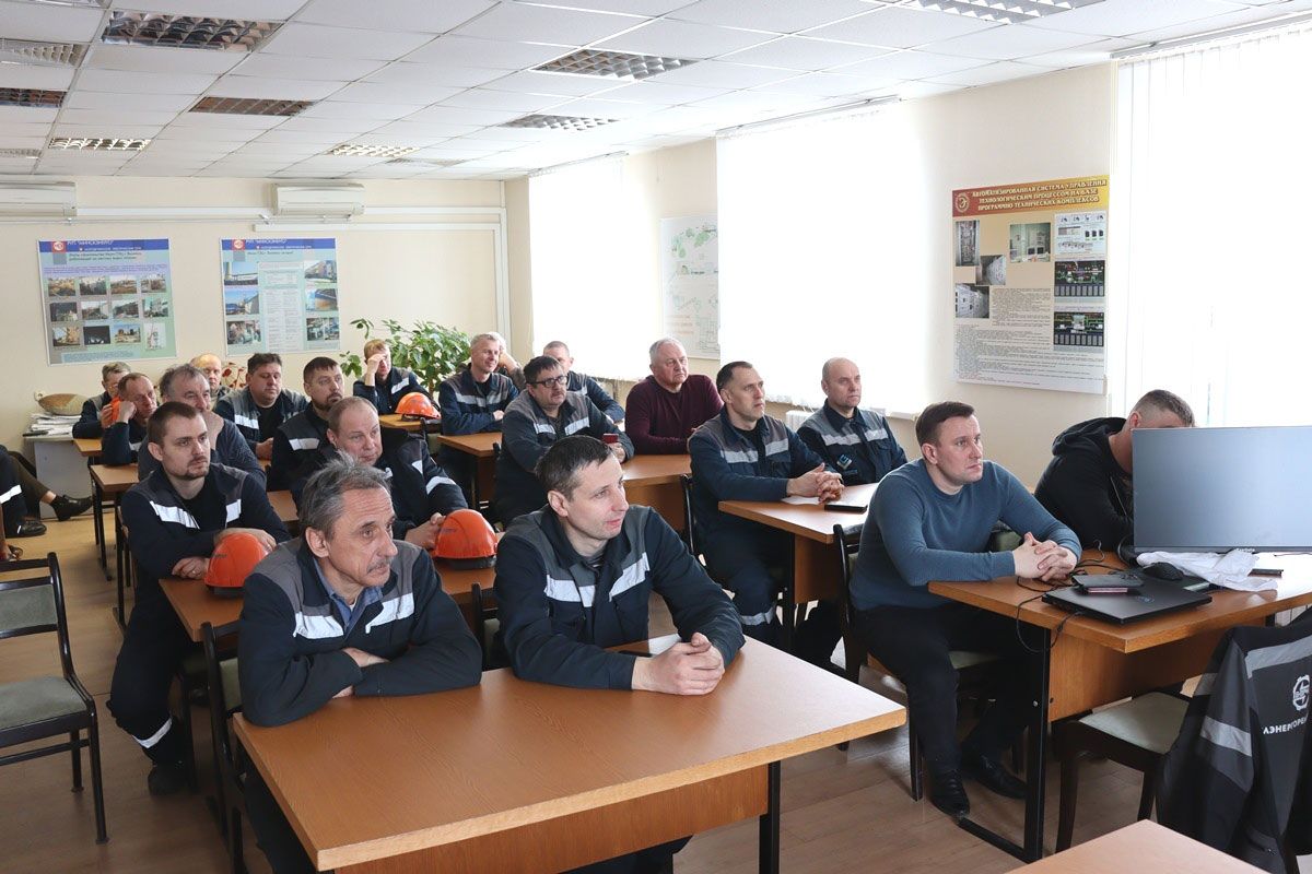 Вилейские спасатели обсудили с сотрудниками мини-ТЭЦ, как действовать при чрезвычайных ситуациях