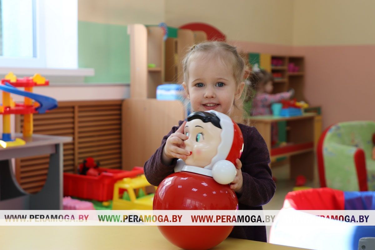 В Вилейке открылась новая ясельная группа для малышей до двух лет