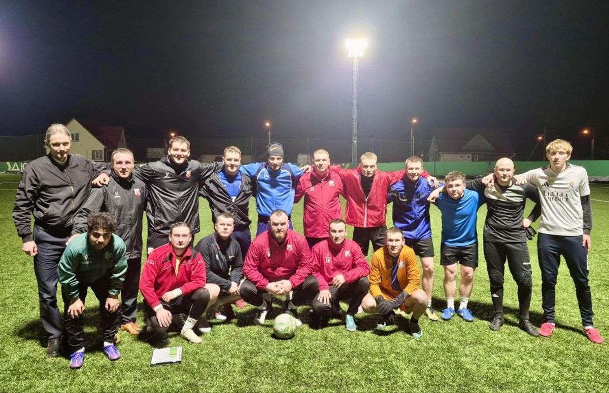 Обновленный состав и новый помощник тренера: ФК «Вилия» готовится к сезону-2026