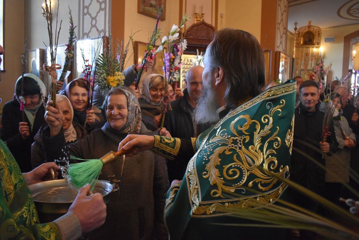 Вербное воскресенье в Вилейке: как это было