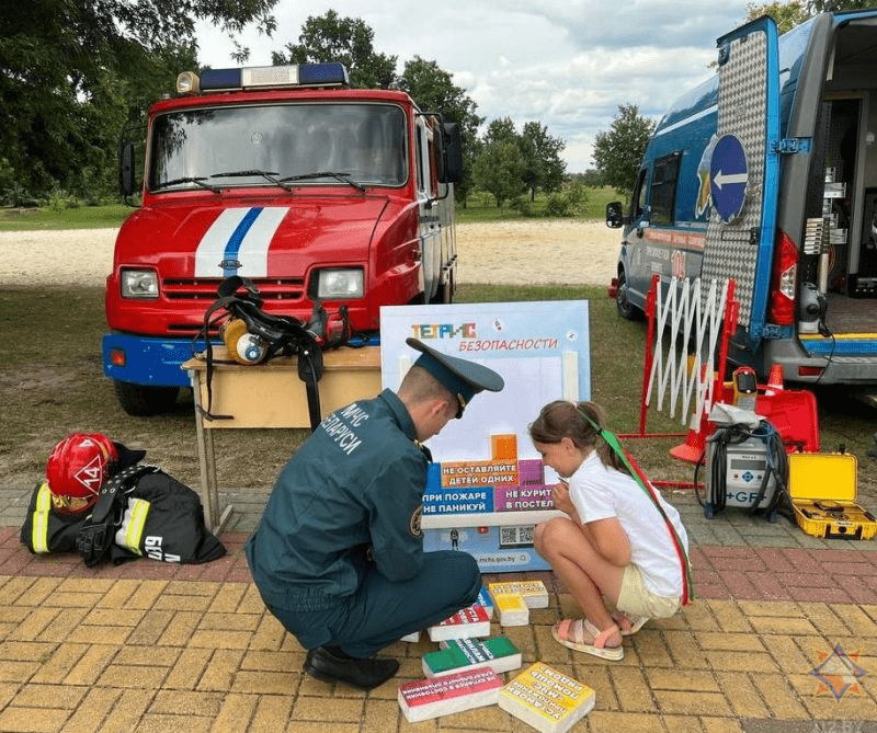 В Вилейке стартует республиканская акция МЧС «Безопасные каникулы».