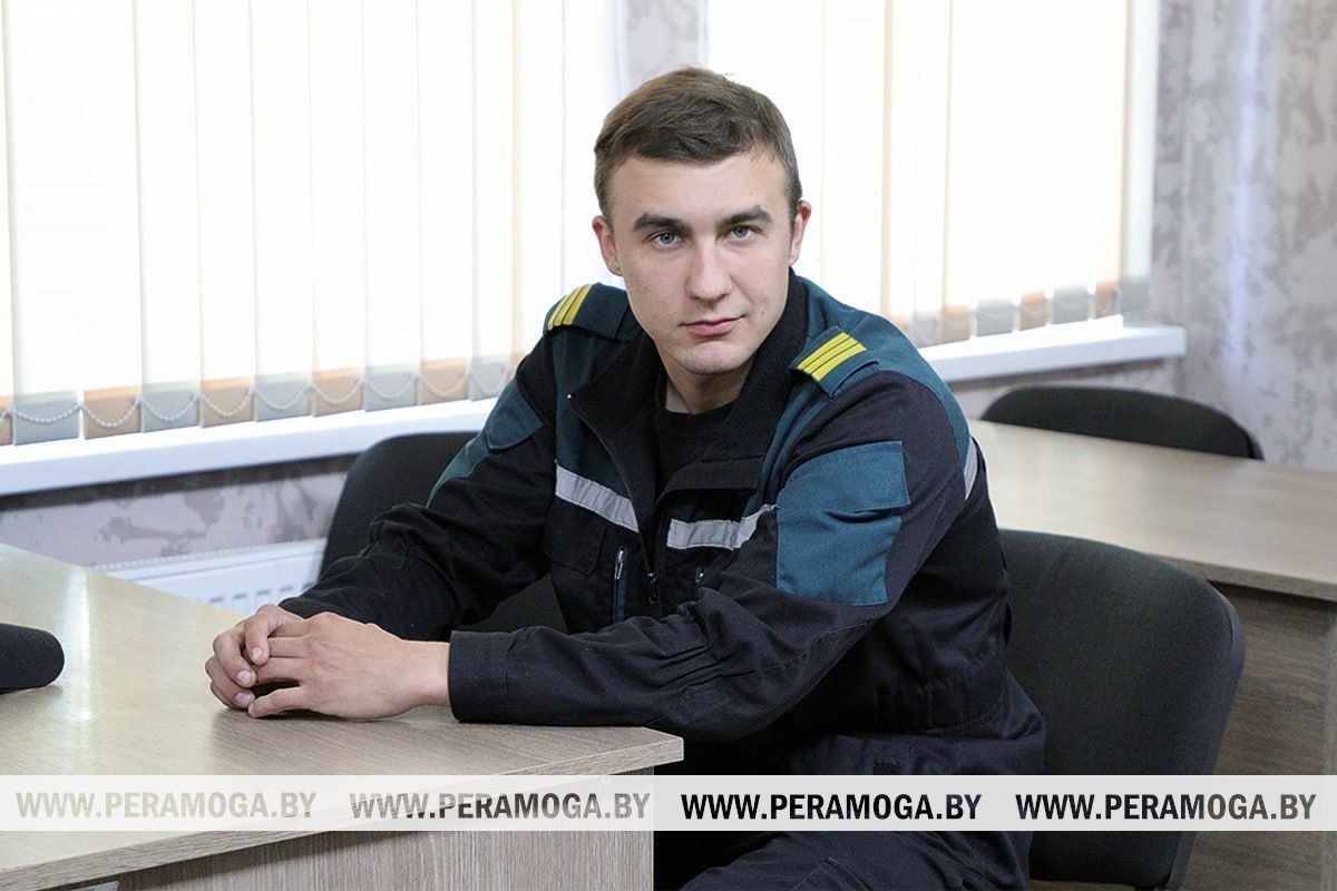 Из грузчиков – в спасатели. Парень из Вилейки нашел призвание в МЧС Из грузчиков – в спасатели. Парень из Вилейки нашел призвание в МЧС