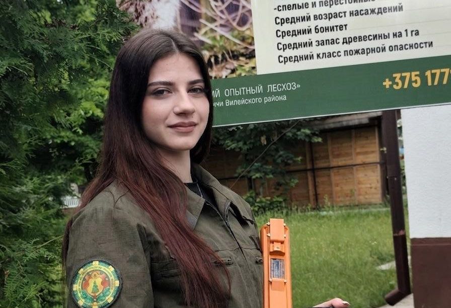 Старт в профессию: молодой специалист Виктория Ляшкевич — о работе в лесничестве
